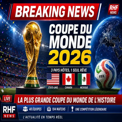 BREAKING NEWS – COUPE DU MONDE 2026 Image