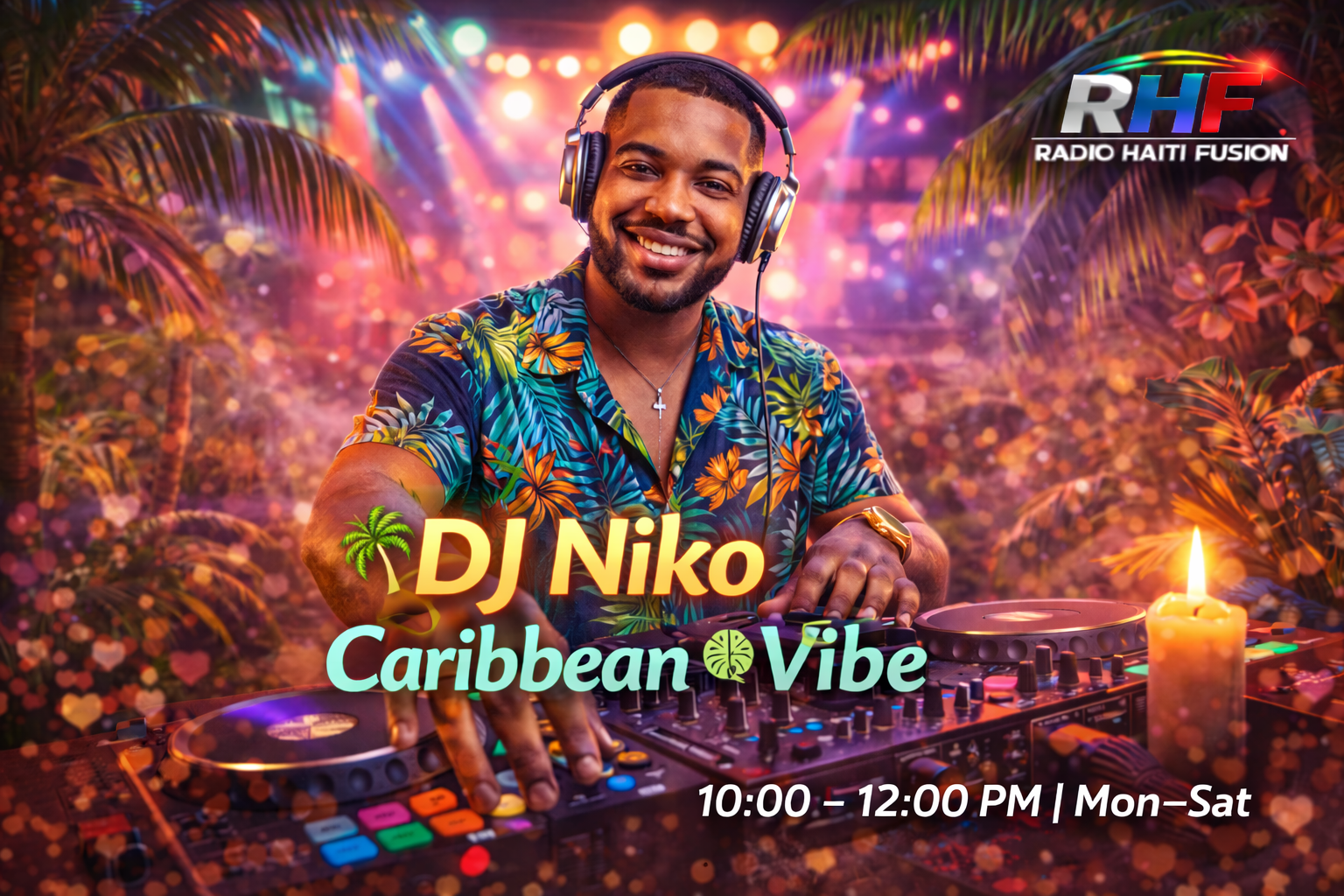 DJ Niko  🎧 Host & DJ – Caribbean Vibe sur RHF