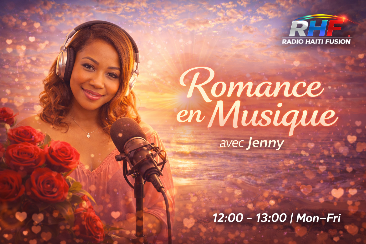 Jenny  🎙️ Animatrice & DJ – Romance en Musique sur RHF