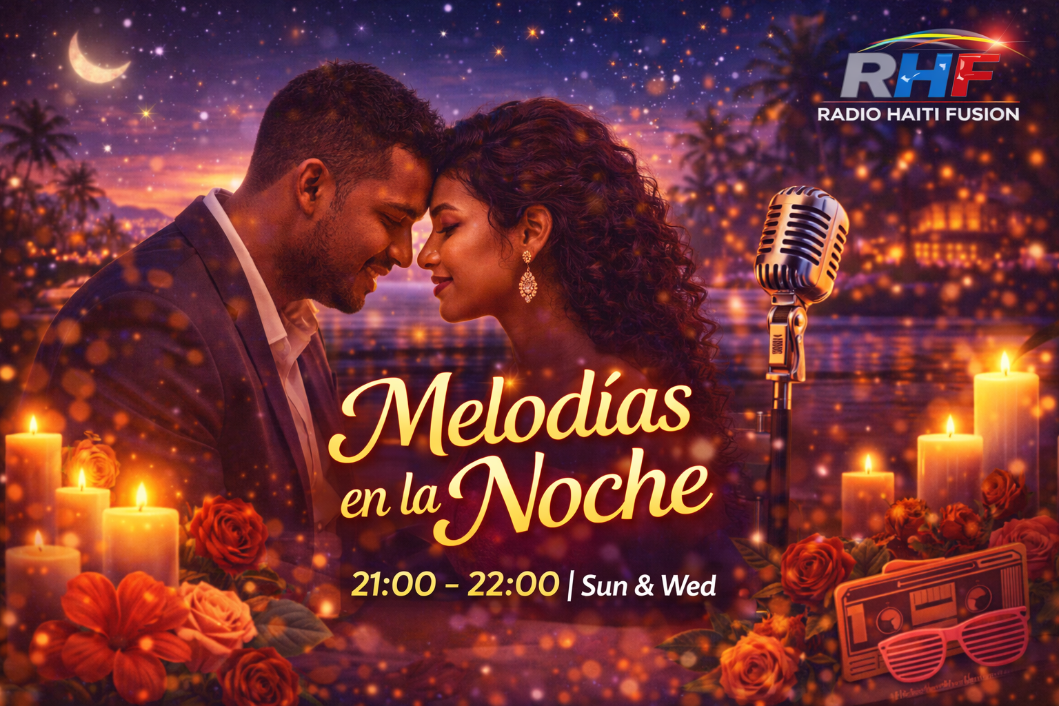 Melodías en la Noche 🕘 21:00 – 22:00 | Sunday