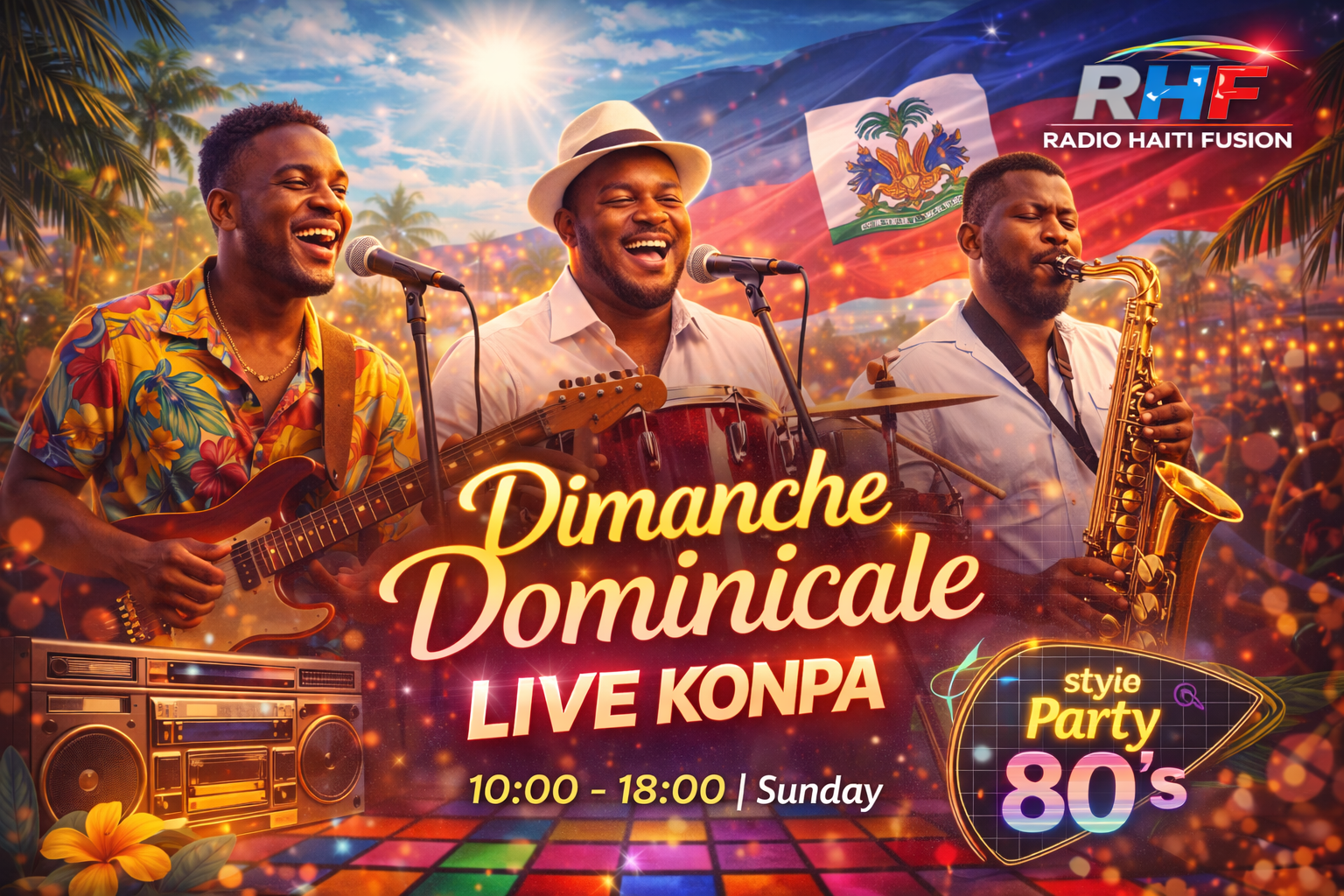 Dimanche Dominicale 🕙 10:00 – 18:00 | Sunday