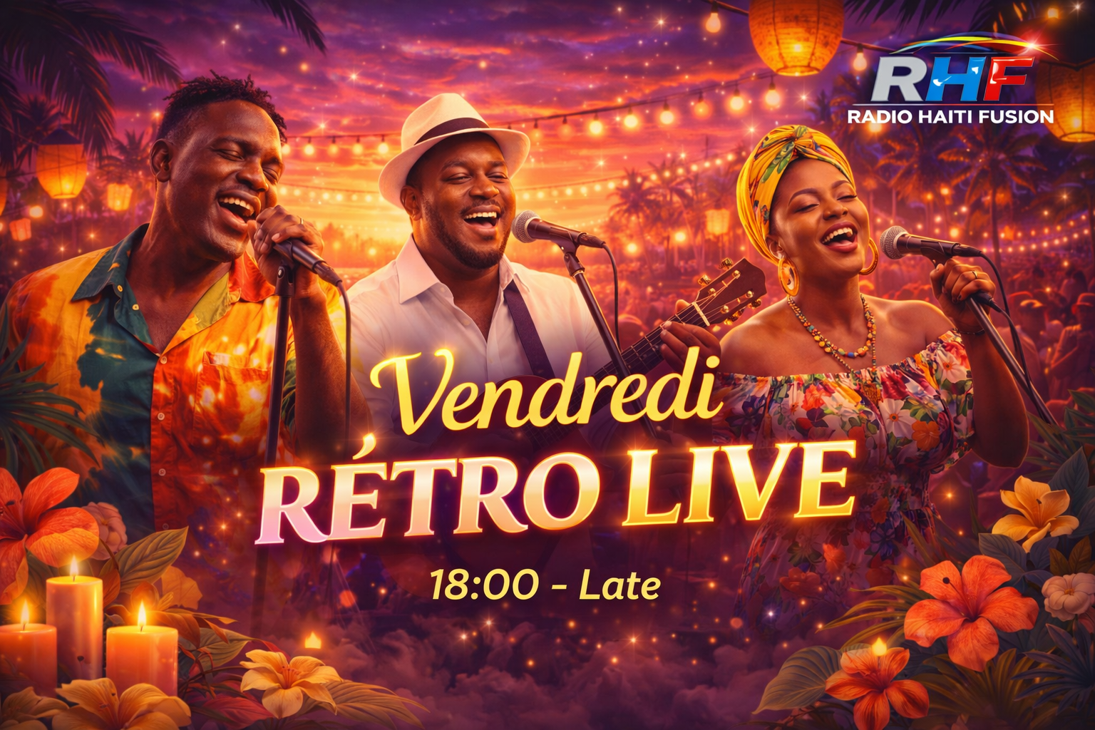 Vendredi Rétro Live 🕕 18:00 – Late