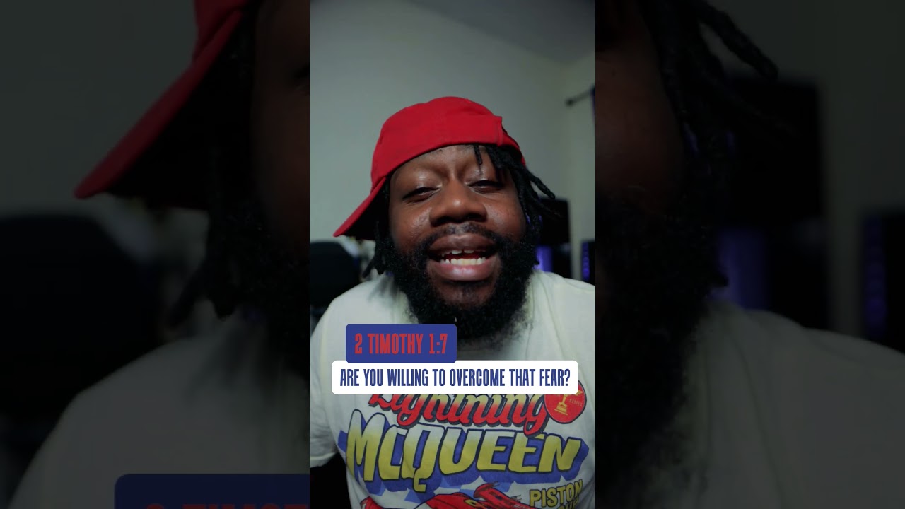 Don't let fear block your blessing 🙏