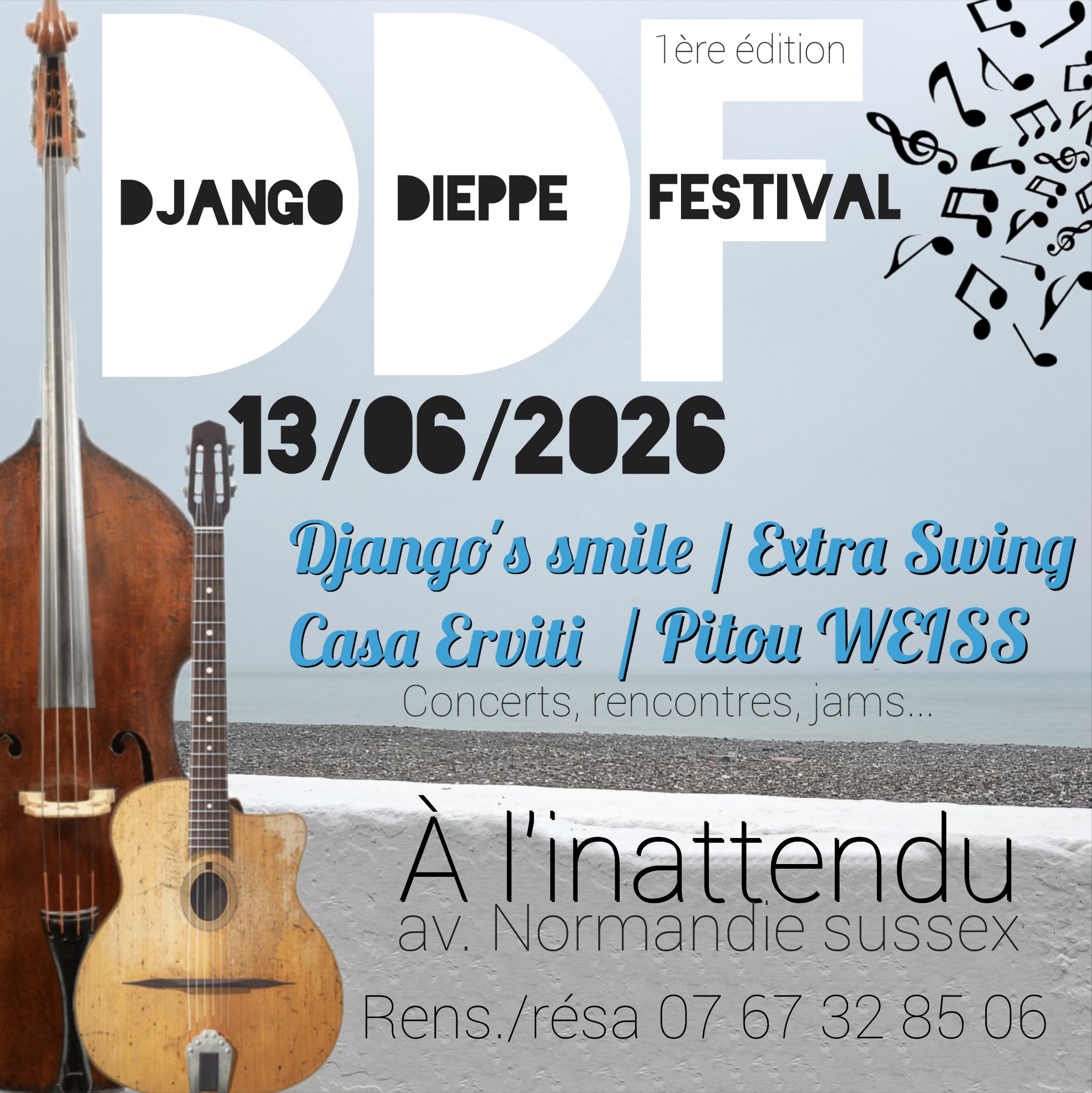 DJANGO DIEPPE FESTIVAL — SAMEDI 13 JUIN