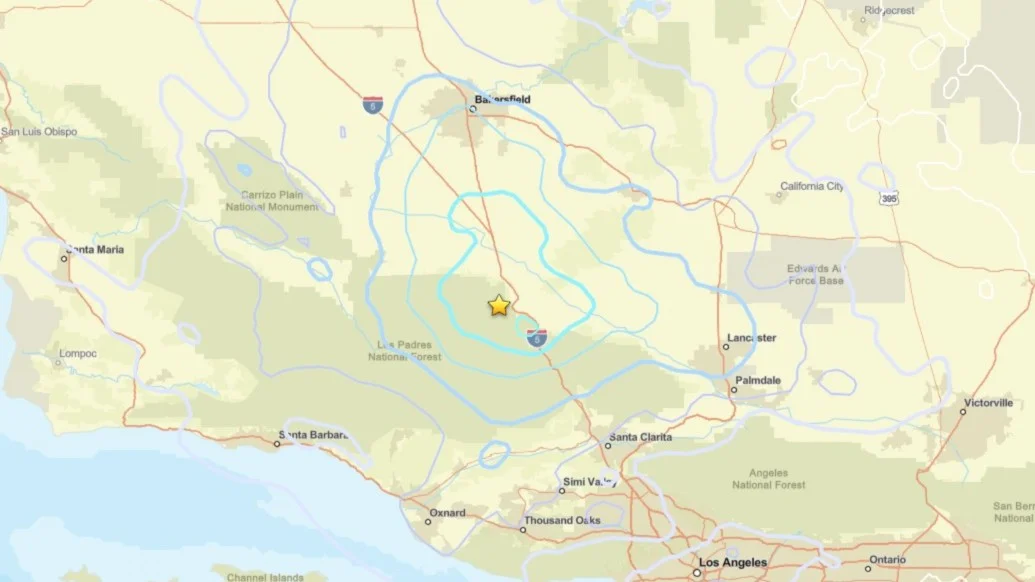 4.1-magnitude earthquake strikes Frazier Park area; 2.9 aftershock follows, USGS says