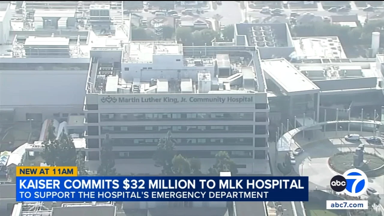 Kaiser Permanente announces up to $32 million for MLK Jr. Community Hospital in South LA