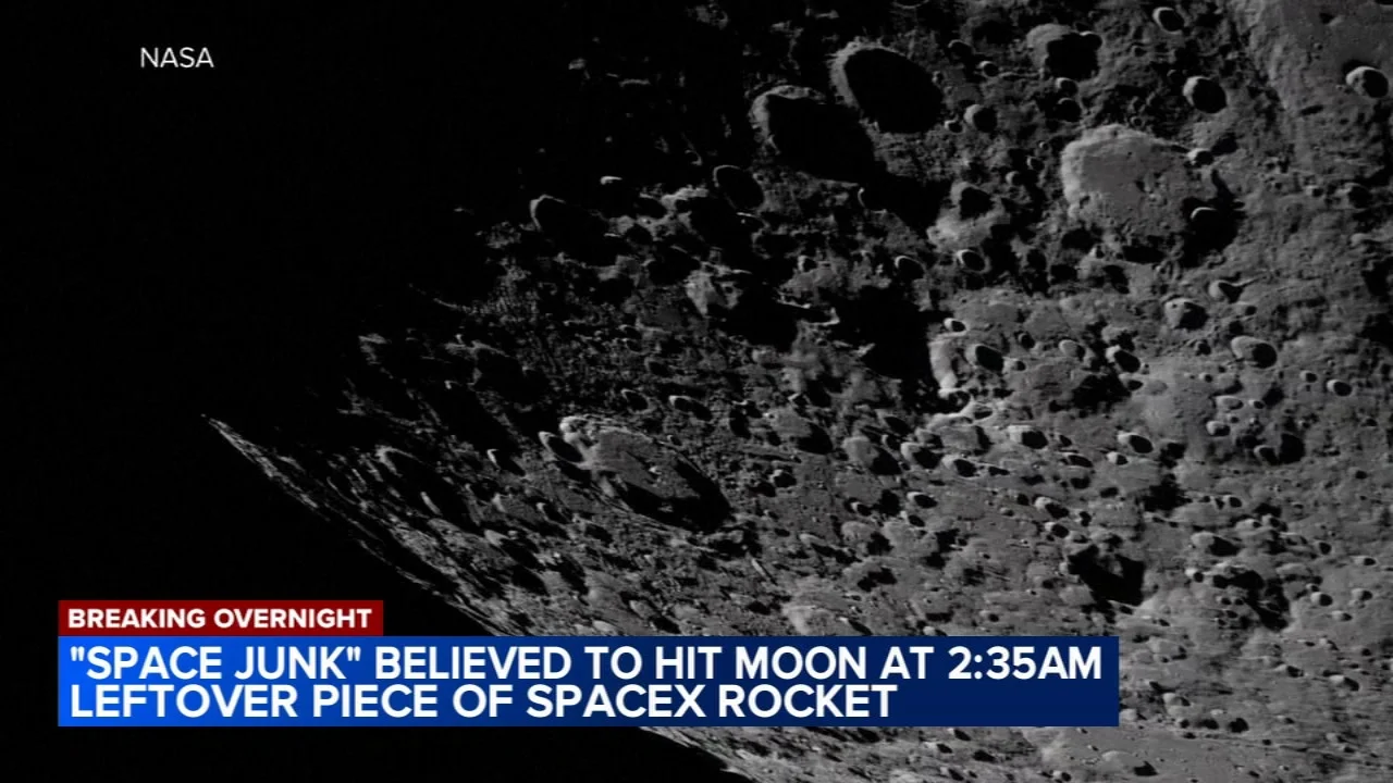 Scientists are certain a wayward SpaceX rocket slammed into the moon as predicted