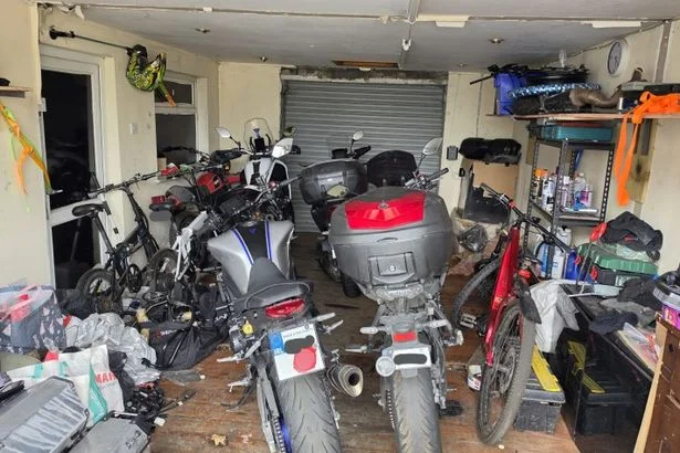 Man arrested after stolen motorcycles and e-bikes seized in Ballymun