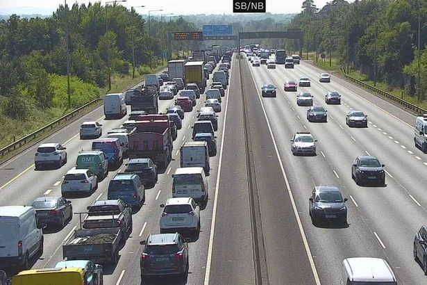 M50 collision adding to fast growing delays - live updates