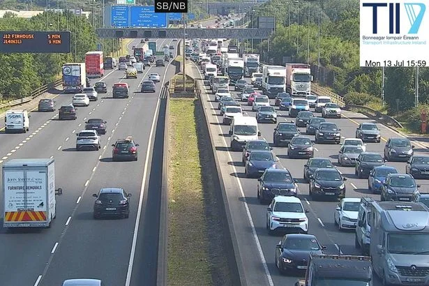 R139 collision and slow M50 - live traffic updates
