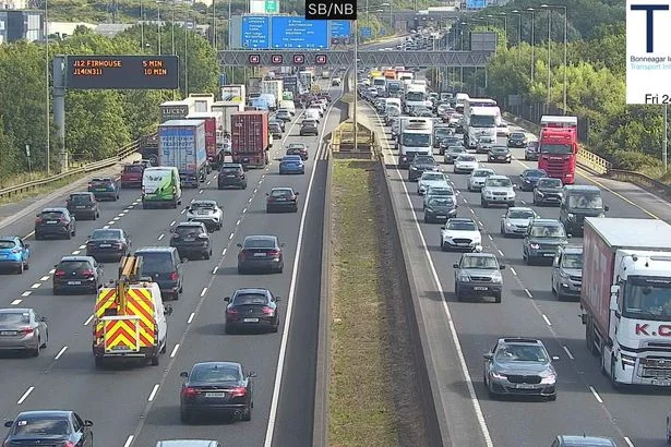 M50 collision and level crossing damage cause heavy delays - live updates