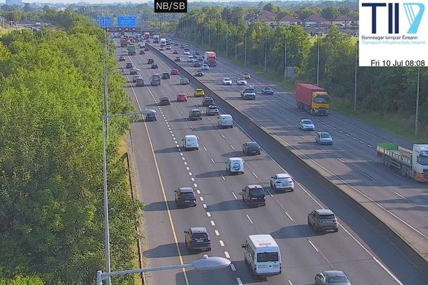 M50 busy but moving on Friday morning - live traffic updates