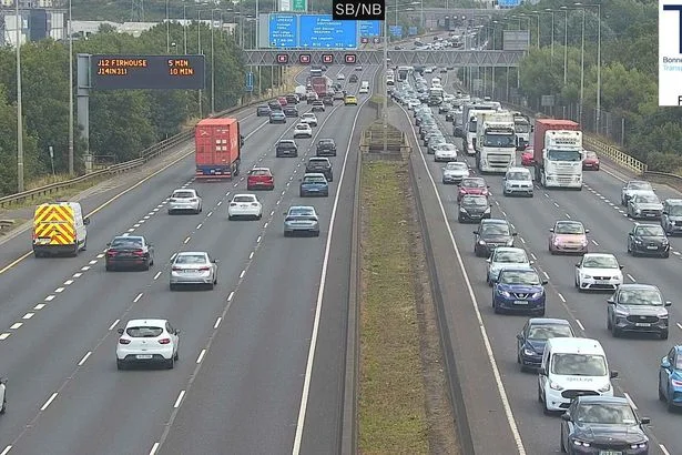 M50 collision and M1 breakdown add to growing delays - live updates