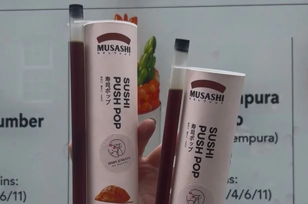 Viral sushi push pops have come to Capel Street as lunch on the go for €10.95