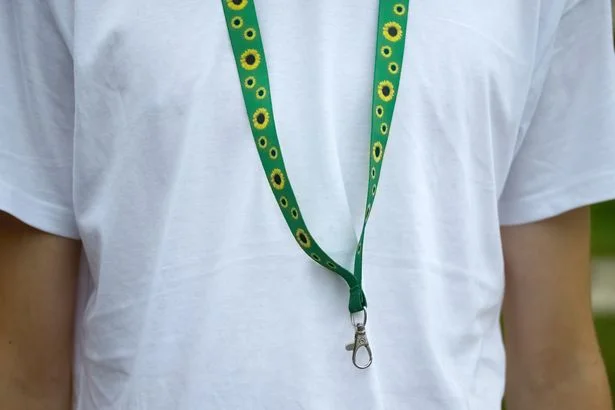 Dublin Airport's important message for sunflower lanyard users
