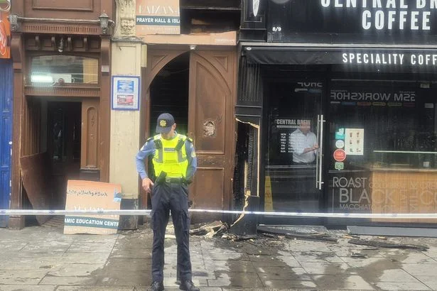 Man arrested in connection with suspected arson attack on Islamic prayer hall on Talbot Street