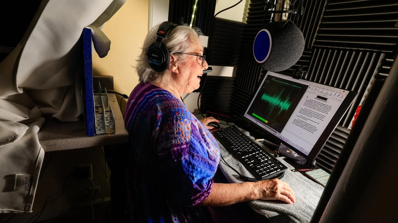 Finding a new career as a voice actor