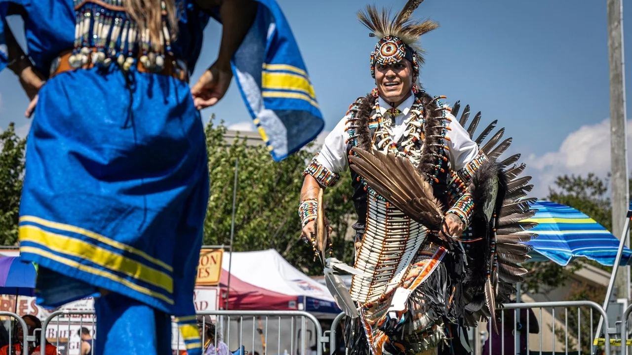 44th Paumanauke Pow Wow in Copiague displays traditional dancing, crafts despite heat