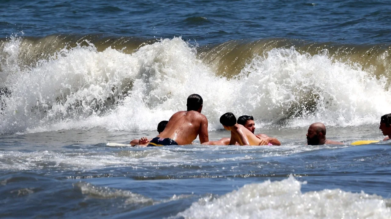 Swimmers on Long Island cautioned to stay out of the surf due to rip current risk