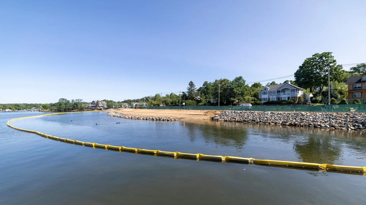 Baxter Estates close to completing shoreline project
