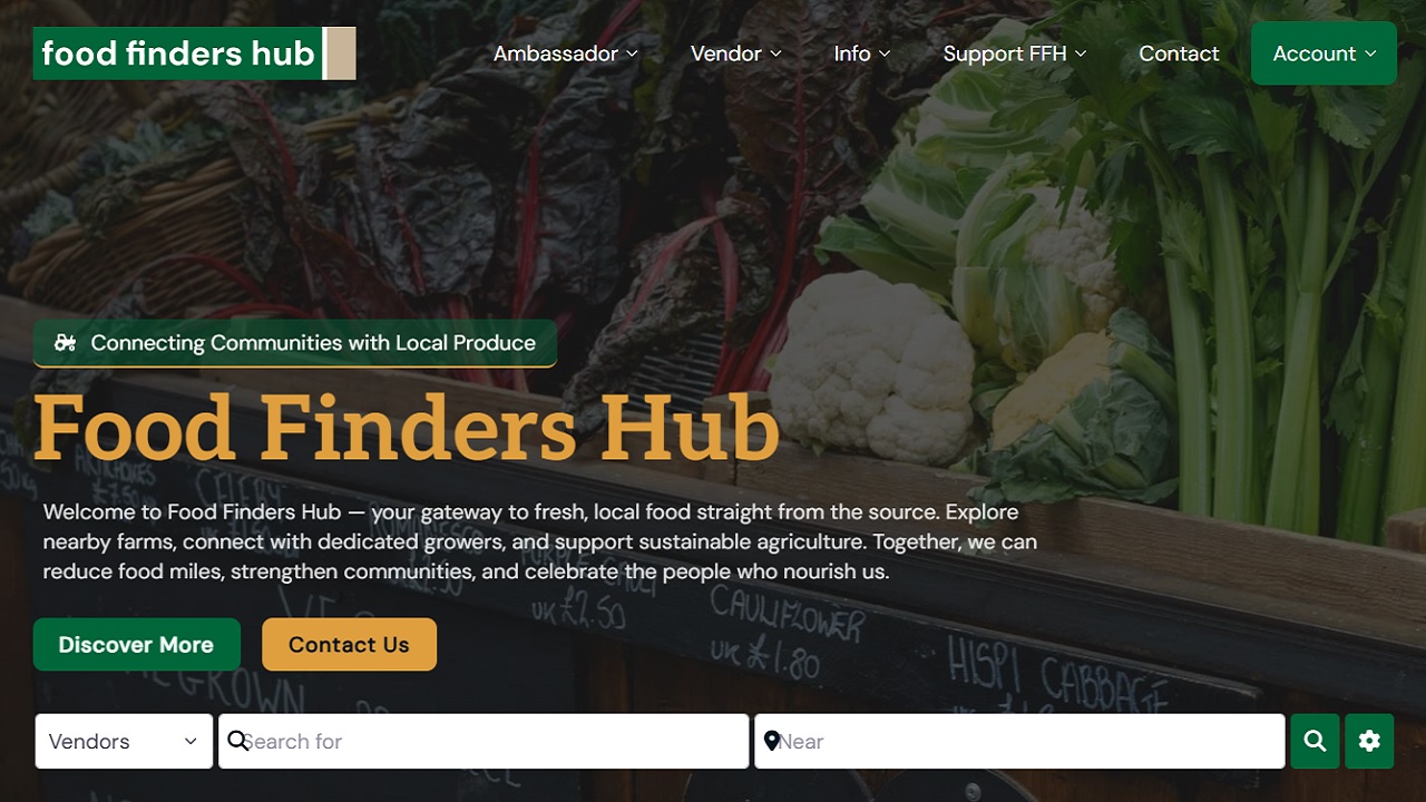 FoodFinders Hub
